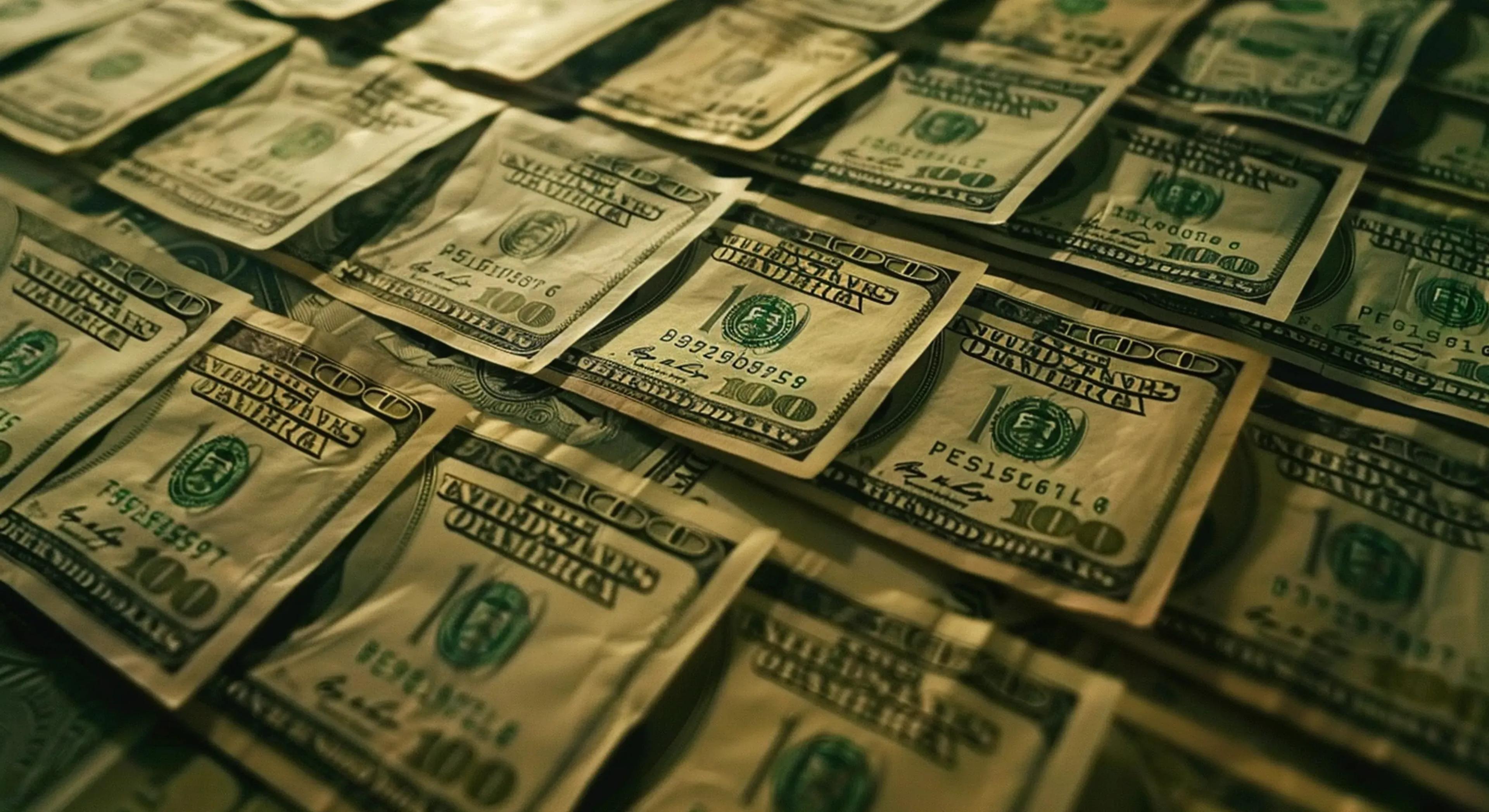 U.S. dollar bills